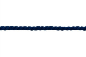 Baumwollkordel, 8 mm, marine, 0,5 m